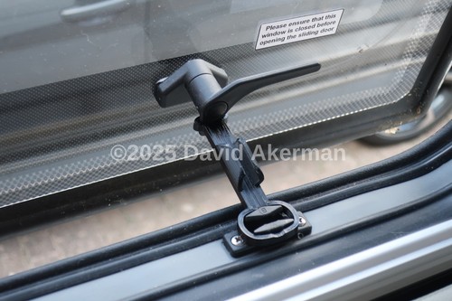 New window stay for - stay, campervan