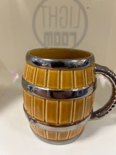 Vintage Wade Beer Barrel Mug Tankard