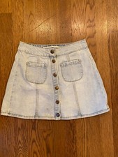 Brandy Melville Jean Skirt