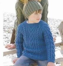 Knitting Pattern copy Aran