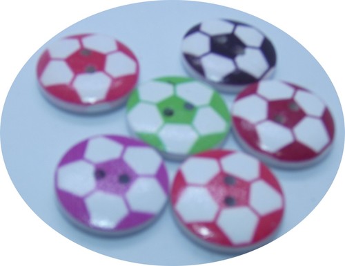 20mm football wooden - ,