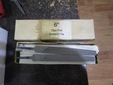 Box Of 12 NOS 6" Flat Bastard