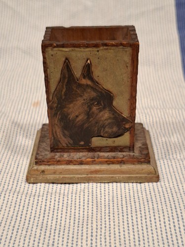 Matchbox holder vintage with - holder,