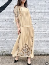 VTG Antique 1920s Silk Chiffon