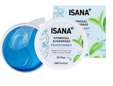 ISANA Hydrogel Eye Patches in a Jar, Revitalizing and Moisturizing, 60 pcs
