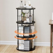 Rotating Bookshelf, 3 Tier