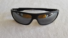 Maui Jim black frame polarized mirror sunglasses. ISLAND TIME MJ-237-2M.