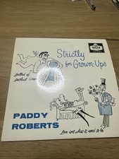 PADDY ROBERTS    STRICTLY FOR