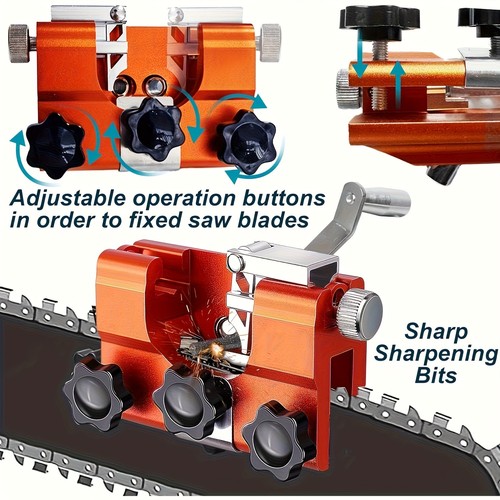 Chainsaw chain sharpening - chainsaw,