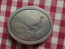Peachy Belt Pheasant Buckle