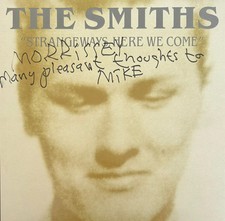 The Smiths' Strangeways, Here We Come signed by Morrissey