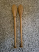 Wooden No2 Indian Clubs. Wood