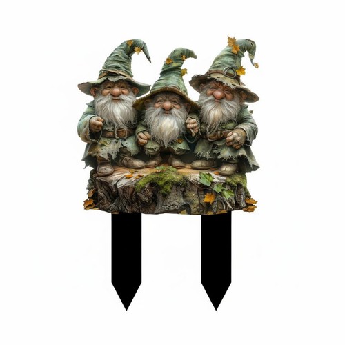 Gnome yard sign - yard,