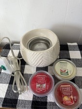 Yankee Candle Tart Warmer & 3