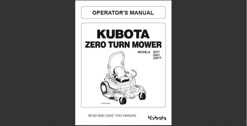 Kubota zero turn mower - kubota,