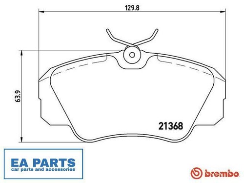 Brake pad set disc - set,,