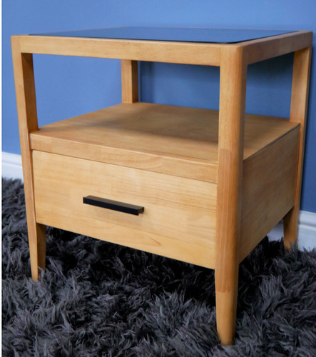 Modern side table bedside - side,