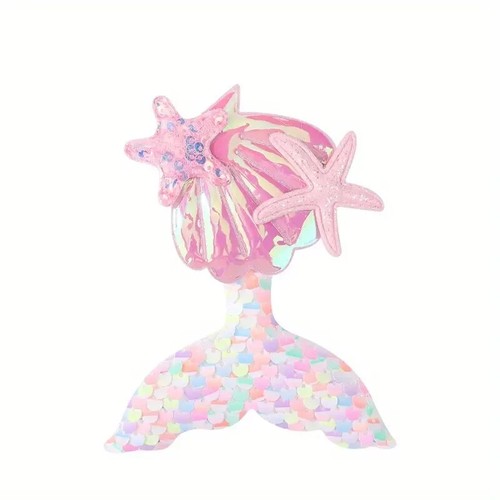 Mermaid tail starfish hair - mermaid,