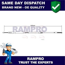 Rampro Rear Left Hand Brake