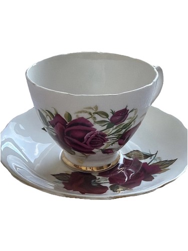 Colclough bone china red - 4,