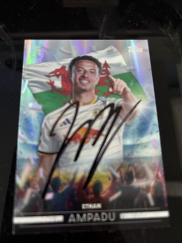 Topps 2027 ethan ampadu leeds - ampadu,