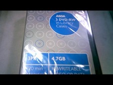 3x DVD-RW Pack DVD