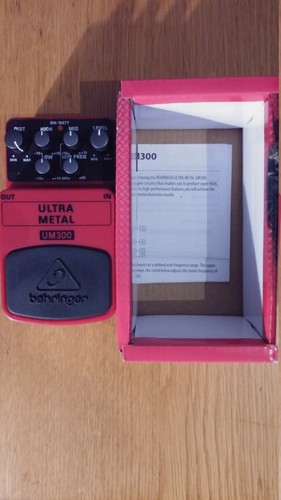 Behringer um300 distortion - behringer,