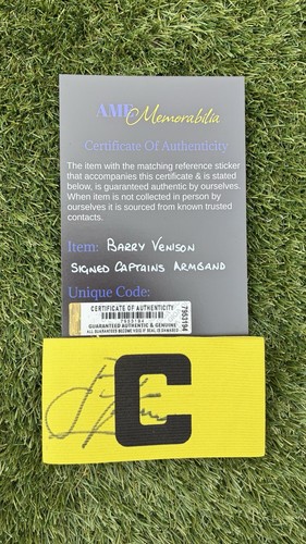 Barry venison signed - venison,