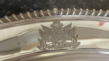 Stunning Silver Meat Tray. Garrards 1891 ..CHURCHILL CREST