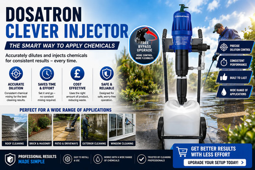 Dosatron soft washing clever - soft,