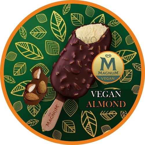 Ice cream van sticker magnum - van,