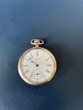 Waltham gold plated pocket