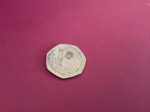 50p coin isle man tt - of,