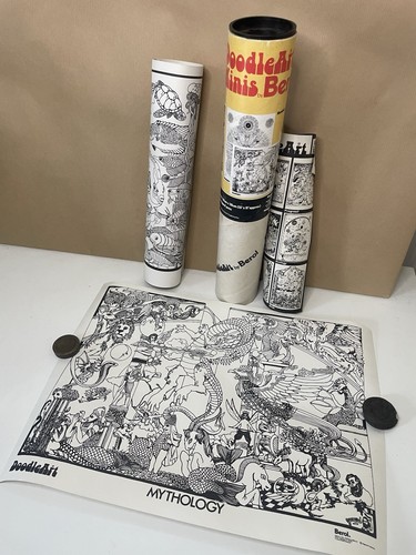 Vintage 1973 berol doodle - vintage, art