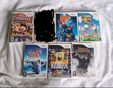 6 Wii Game Bundle Lot