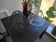 Set Of Two Metal Ceiling Lamp