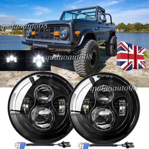 Fit ford bronco 1972 - ford, 7"