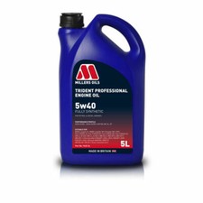 Millers Oils 5W-40 Trident Professional 5L Fully Synthetic Engine Oil 5 Litres