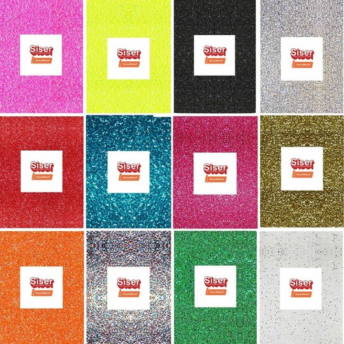 Glitter vinyl sheets - a4,