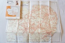 May 1970 Eastern Counties Bus Timetable & Map Ipswich Area Norwich Cambridge 