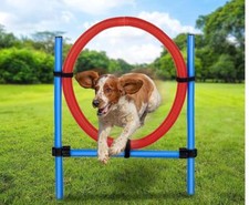 Pet Agility Training Equipment Dog Jump Ring Obedience Training Set