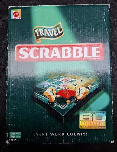 Mattel travel scrabble - travel, 2005