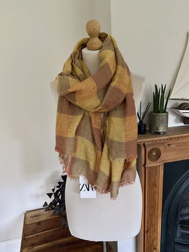 Zara burnt orange - , check
