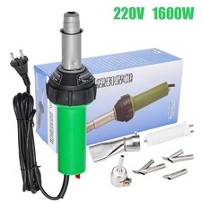 AC220V 1600W Plastic Welding Gun Machine Electric Hot Air Gun Plastic Welding To
