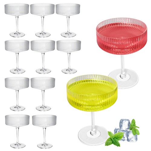 10oz plastic martini glasses - 10oz,
