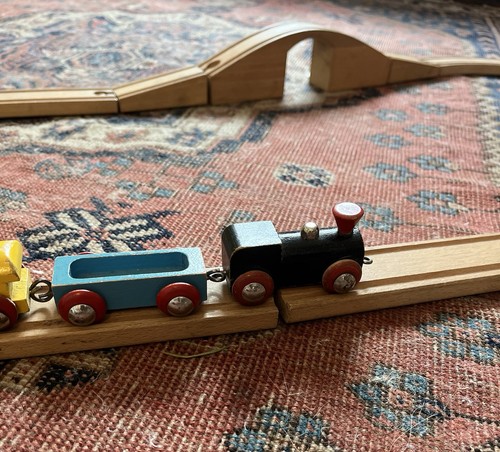 Brio 1960 timber train - brio,
