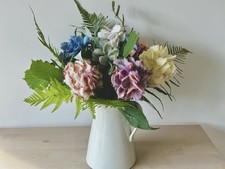 Make Rag Rug Flower Kit Christmas Present Craft Gift Wool Blanket Yarn Kit