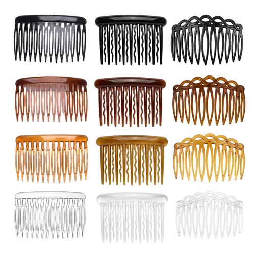12pcs hair combs - slides, for