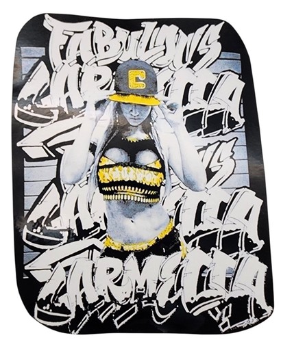 Female wrestler waterproof car - wrestler,