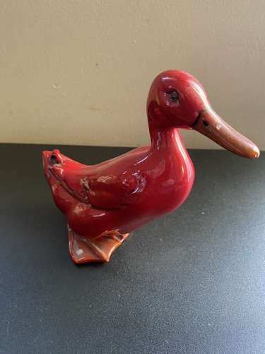 Royal doulton flambe duck - flambe,